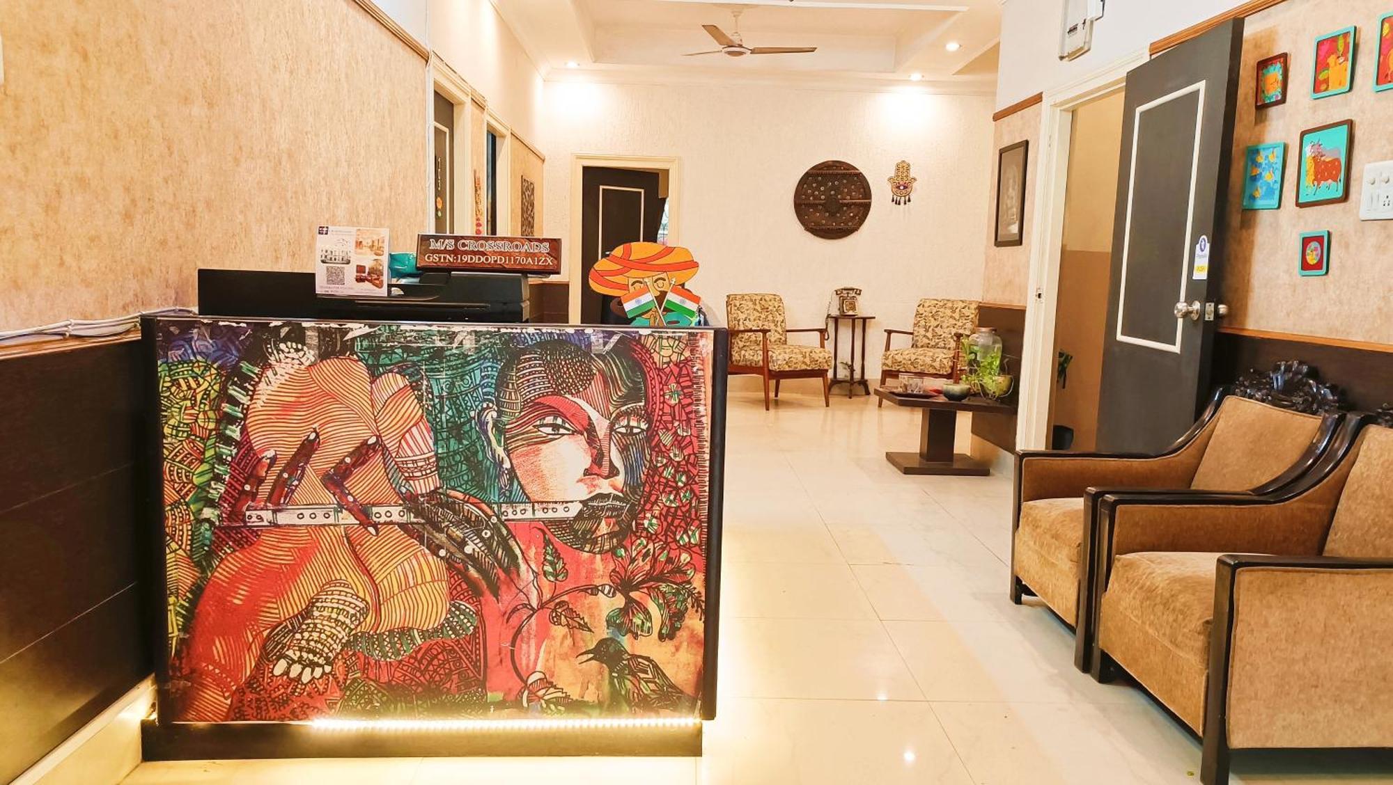 Crossroads Hotel โกลกาตา ภายนอก รูปภาพ
